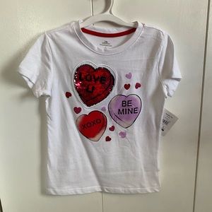 Girls Valentine’s Day shirt